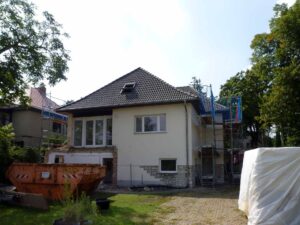 Abrissarbeiten am Altbau