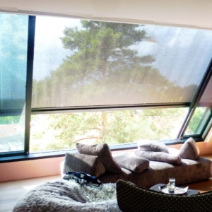 Objekt 1182 - 4 teilige Panorama Dachschiebefenster in Heidelberg (Type AL mit einer Größe von 970 x 315 cm)